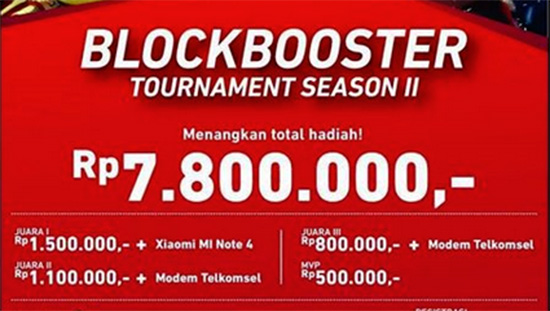 turnamen mobile legends blockbooster season2 desember 2017 logo