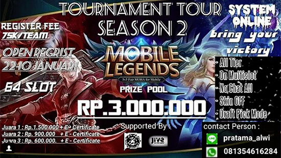 turnamen mobile legends blockbooster tour season 2 januari 2018 logo