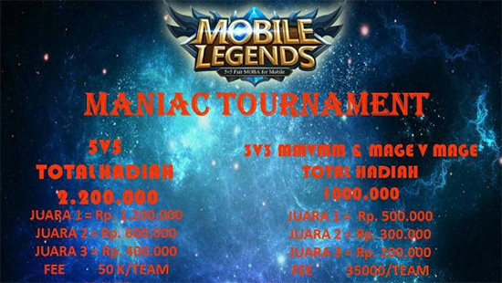 turnamen mobile legends maniac november 2017 logo