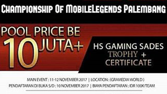 turnamen mobile legends palembang championship logo
