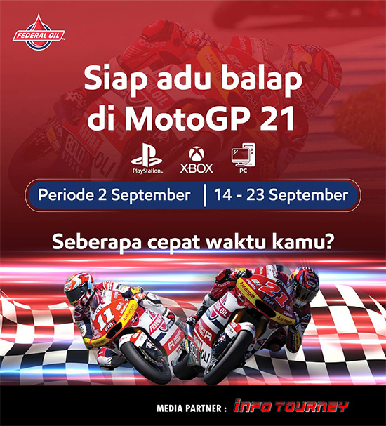 turnamen motogp motogp21 september 2021 siap adu balap di motogp21 periode 6 poster