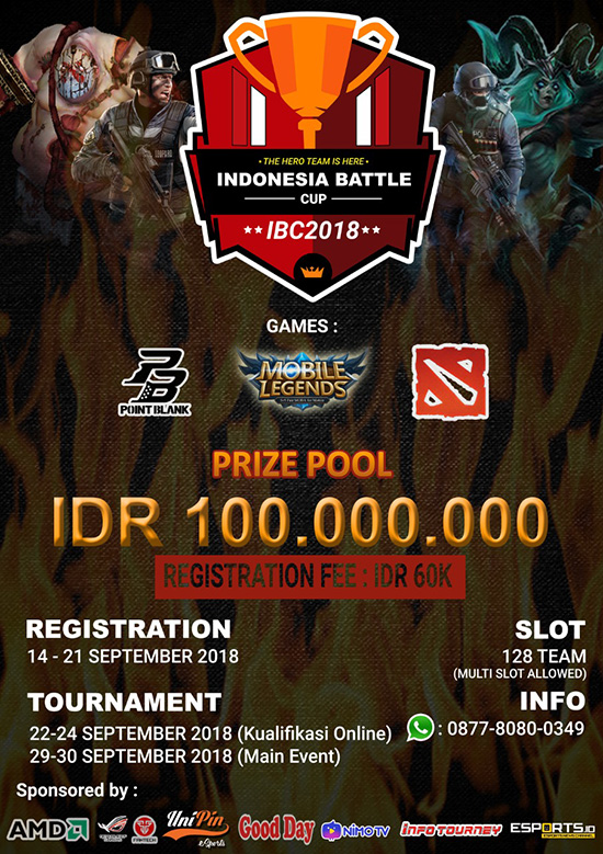 turnamen pb pointblank indonesia battle cup 2018 september 2018 poster