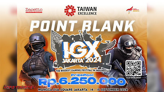 turnamen pb point blank september 2024 igx jakarta 2024 logo