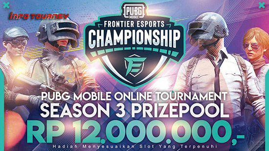 turnamen pubgm pubgmobile agustus 2019 frontier esports season 3 logo