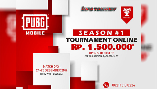 turnamen pubgm pubgmobile desember 2019 virgin organizer season 1 logo