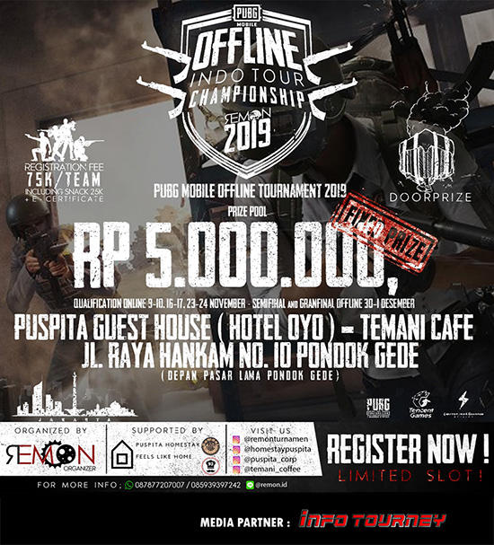 turnamen pubgm pubgmobile november 2019 indo tour november 2019 poster