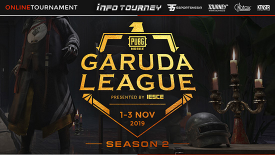 turnamen pubgm pubgmobile november 2019 garuda league season 2 logo