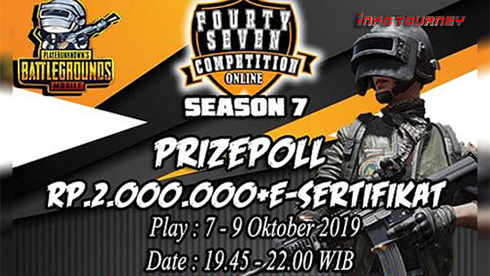 turnamen pubgm pubgmobile oktober 2019 f7 squad season 7 logo