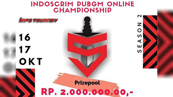 turnamen pubgm pubgmobile oktober 2019 indo scrim championship season 2 logo
