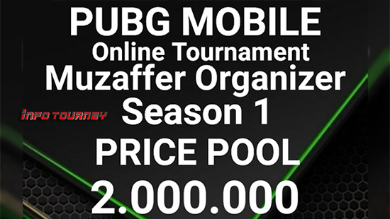 turnamen pubgm pubgmobile oktober 2019 muzaffer organizer season 1 logo