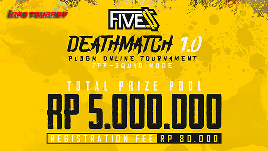 turnamen pubgm pubgmobile september 2019 fives death match 1 logo
