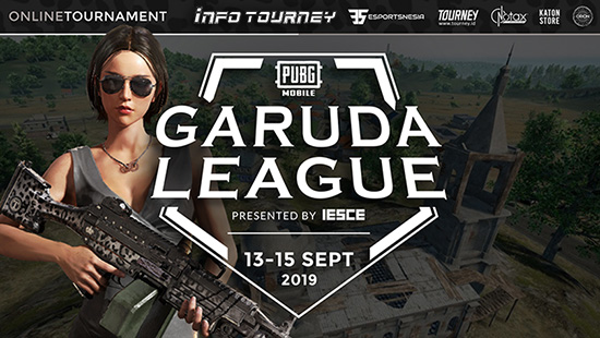 turnamen pubgm pubgmobile september 2019 garuda league season 1 logo
