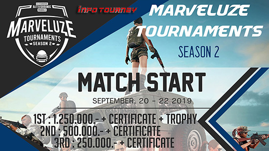 turnamen pubgm pubgmobile september 2019 marveluze season 2 logo