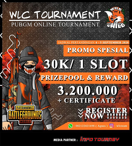turnamen pubgm pubgmobile september 2020 wild child season 1 poster