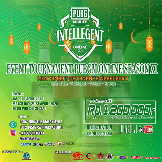 turnamen pubgm pubgmobile april 2020 intelligent event season 11 poster