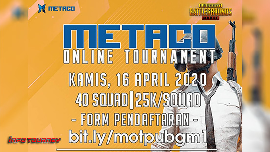 turnamen pubgm pubgmobile april 2020 metaco season 1 logo