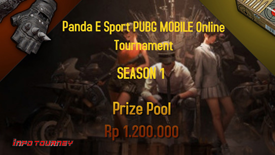 turnamen pubgm pubgmobile april 2020 panda esport season 1 logo