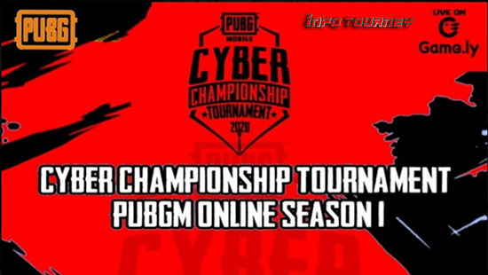 turnamen pubgm pubgmobile februari 2020 cyber championship season 1 logo
