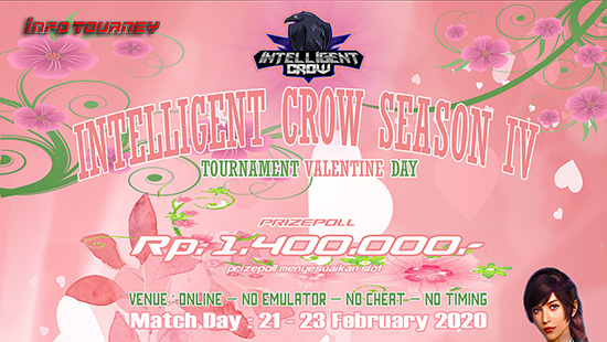 turnamen pubgm pubgmobile februari 2020 intelligent crow season 4 logo