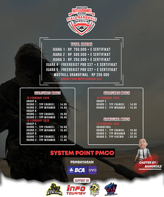 turnamen pubgm pubgmobile februari 2020 pbb season 36 poster 1
