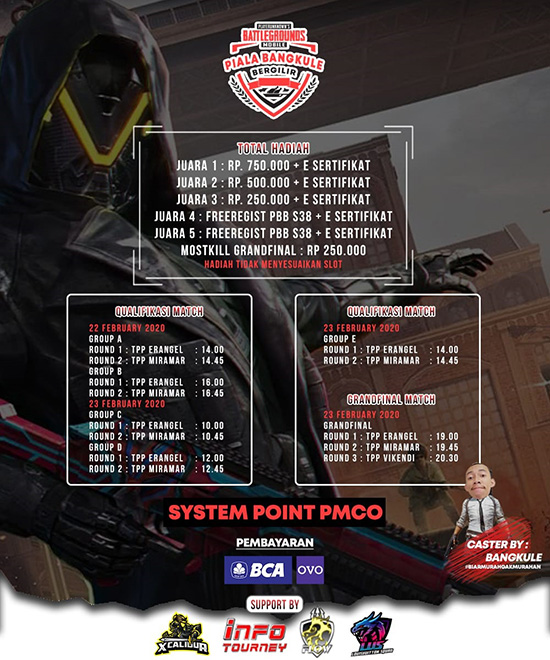 turnamen pubgm pubgmobile februari 2020 pbb season 37 poster 1