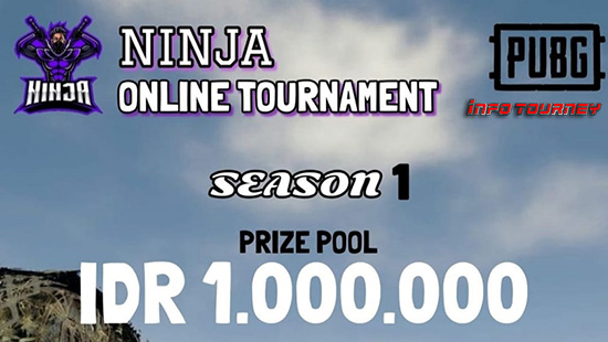 turnamen pubgm pubgmobile januari 2020 ninja season 1 logo