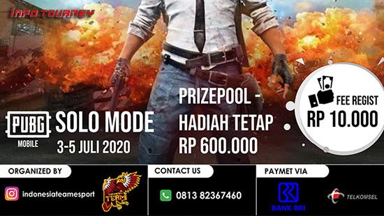 turnamen pubgm pubgmobile juli 2020 indonesiateamesport logo