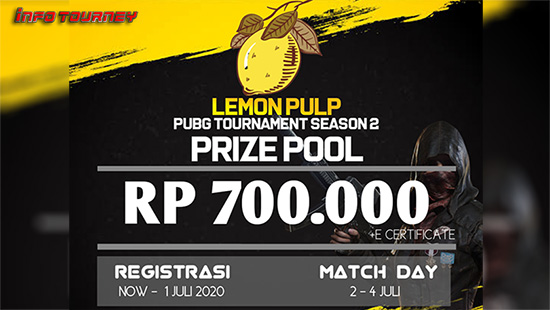 turnamen pubgm pubgmobile juli 2020 lemon pulp season 2 logo 1