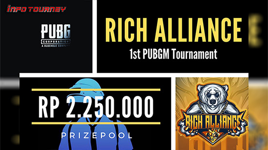 turnamen pubgm pubgmobile juli 2020 rich alliance logo