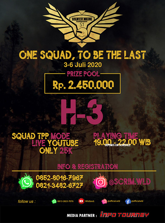 turnamen pubgm pubgmobile juli 2020 wildfest season 1 poster