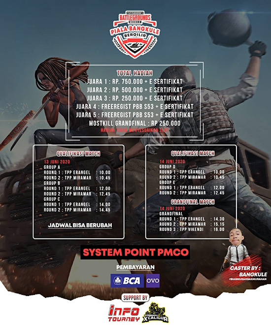 turnamen pubgm pubgmobile juni 2020 pbb season 52 poster 1
