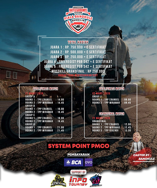 turnamen pubgm pubgmobile maret 2020 pbb season 41 poster 1