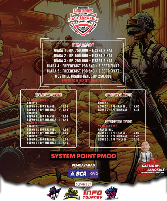 turnamen pubgm pubgmobile maret 2020 pbb season 42 poster 1