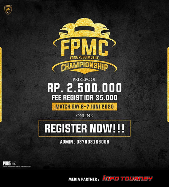 turnamen pubgm pubgmobile juni 2020 fpmc season 1 poster