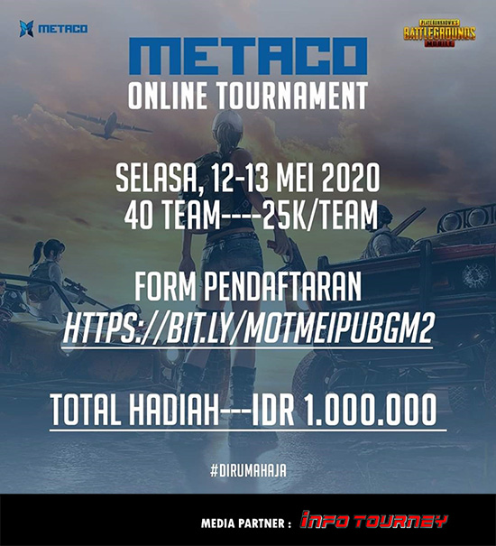 turnamen pubgm pubgmobile mei 2020 metaco mei season 2 poster