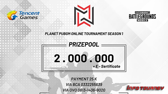 turnamen pubgm pubgmobile april 2020 planet esport season 1 logo