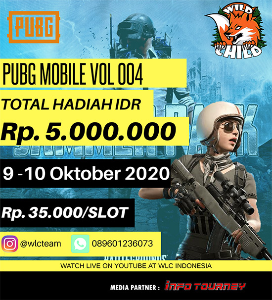 turnamen pubgm pubgmobile oktober 2020 wild child season 4 poster