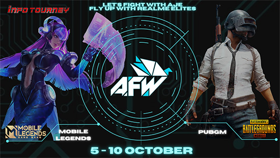 turnamen pubgm pubgmobile oktober 2020 aje festival week logo