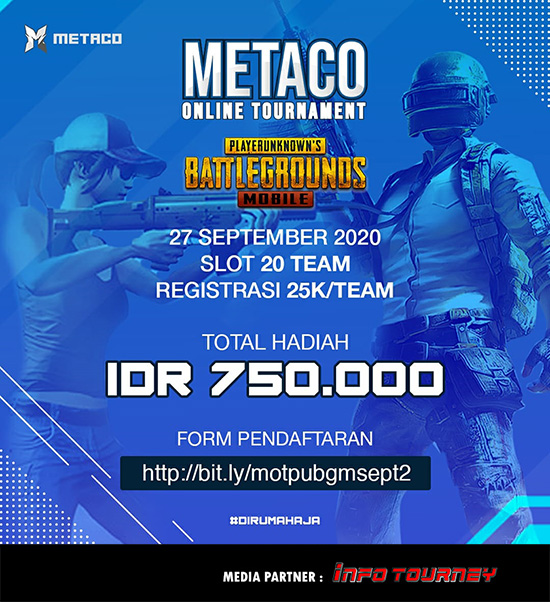 turnamen pubgm pubgmobile september 2020 metaco september season 2 poster