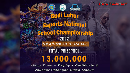 turnamen pubgm pubgmobile maret 2022 budi luhur championship 2022 logo