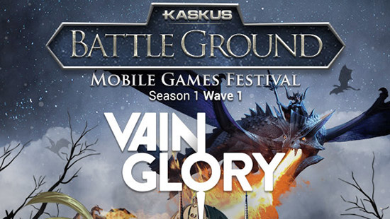 turnamen vainglory kaskus battleground mobile games festival 2018 logo