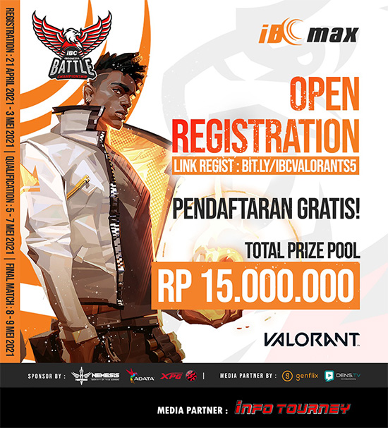 turnamen valorant mei 2021 indonesia battle championship season 5 poster