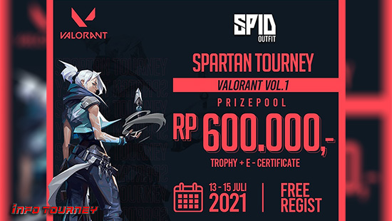 turnamen valorant juli 2021 spartan season 1 logo