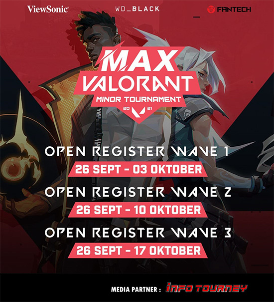 turnamen valorant oktober 2021 max minor 2021 poster