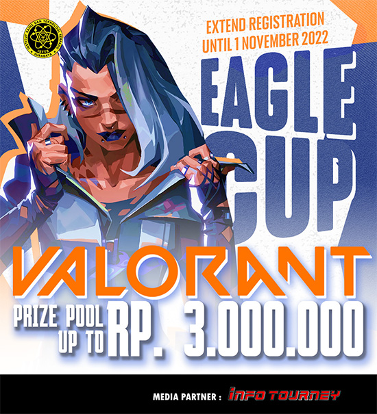 turnamen valorant november 2022 eagle cup 2022 poster