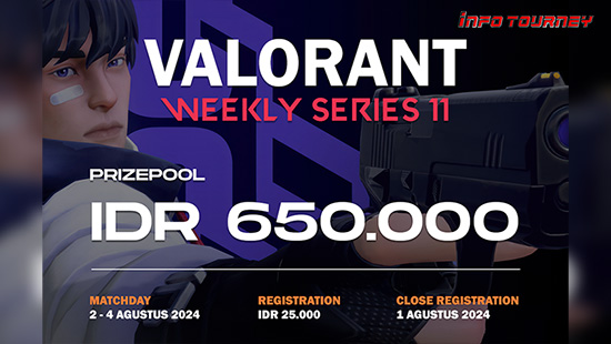 turnamen valorant agustus 2024 meister weekly 2024 series 11 logo