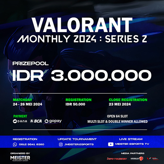 turnamen valorant mei 2024 meister monthly 2024 series 2 poster