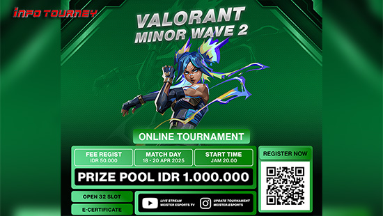 turnamen valorant april 2025 april wave 2 logo
