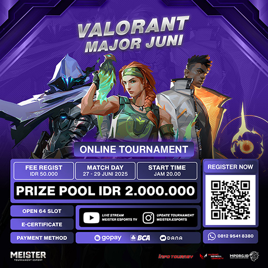 turnamen valorant juni 2025 major juni poster