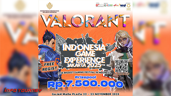 turnamen valorant november 2025 igx jakarta 2025 logo